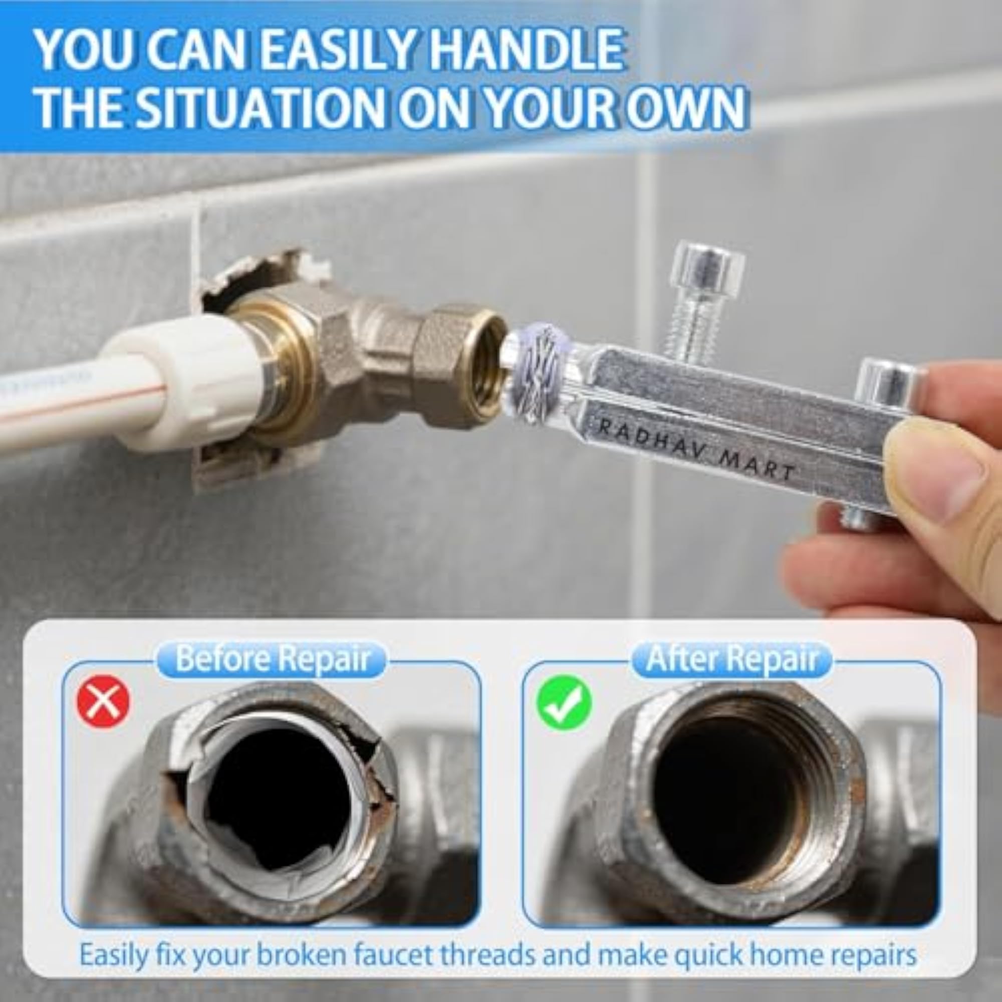 Faucet Broken Head Extractor Tool